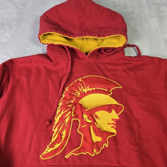 USC Trojans Men's Sz Sm Hoodie NCAA  (Red) - Picture 3 of 7